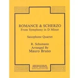 Romance & Scherzo from “Symphony in D Minor” – Sax Quartet SATB