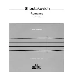 Romance from “The Gadfly” – Violin and Piano