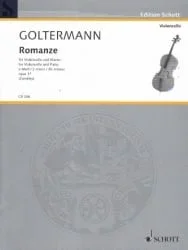 Romance in E Minor, Op. 17 – Cello and piano