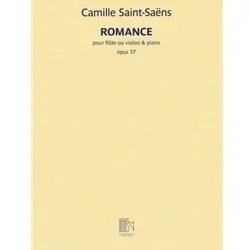 Romance Op. 37 – Flute (or Violin) and Piano