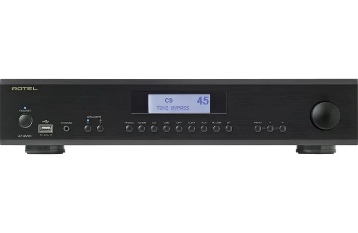 Rotel A14 MKII Integrated Amplifier with Built-in DAC and Bluetooth