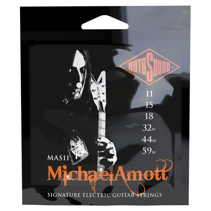 Rotosound MAS11 Michael Amott Signature Nickel on Steel 11-59 Electric Strings