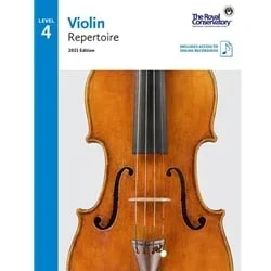 Royal Conservatory Violin Repertoire (2021) – Level 4
