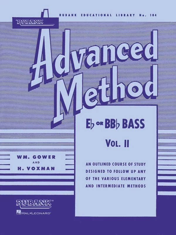 Rubank Advanced Method E Flat/Bb Flat Tuba Bc Vol 2 (Softcover Book)