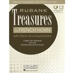 Rubank Treasures for French Horn – Book/Audio