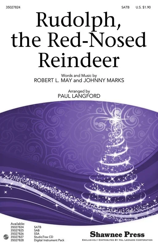 Rudolph The Red Nosed Reindeer SATB (Octavo)