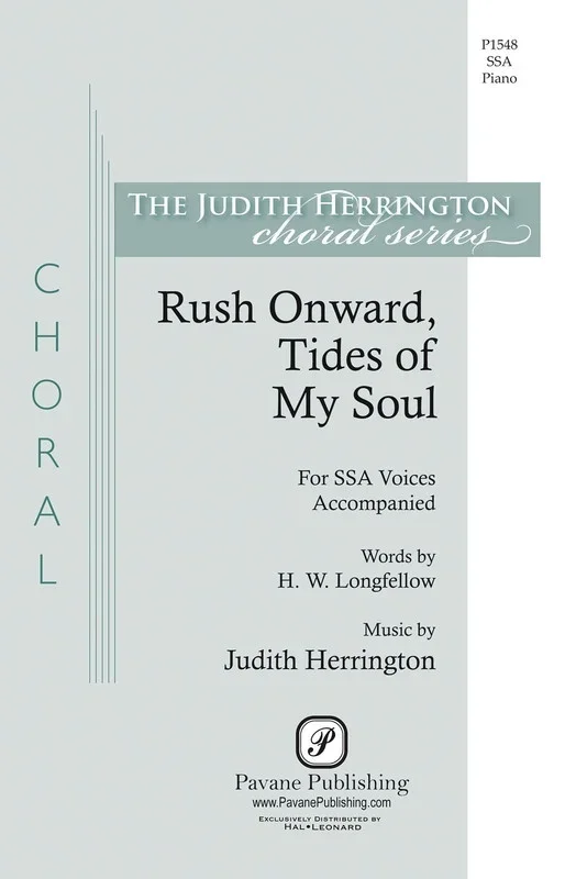Rush Onward Tides Of My Soul SSA (Octavo)