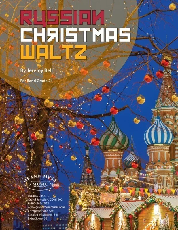Russian Christmas Waltz Concert Band 2.5 Score/Parts Book