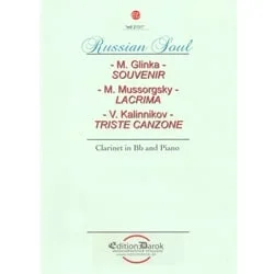 Russian Soul: 3 Classics from Russian Composers – Clarinet & Piano