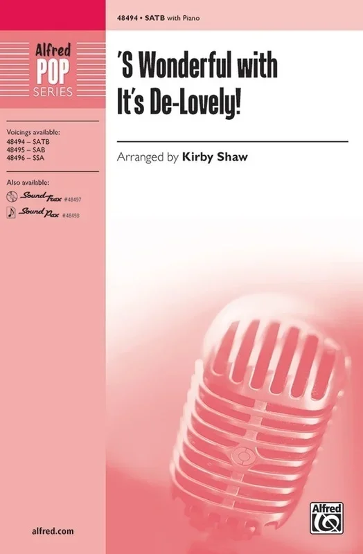 S Wonderful With Its De-Lovely! SATB
