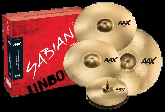 SABIAN AAX PROMOTIONAL SET-BRILLIANT