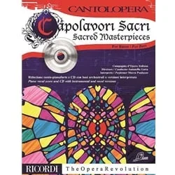 Sacred Masterpieces for Bass (Cantolopera Bk/CD)
