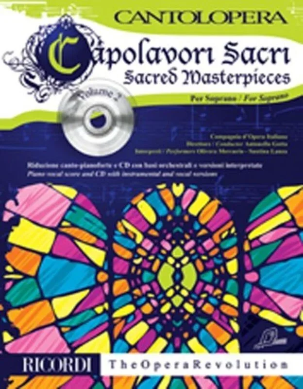 Sacred Masterpieces Soprano Vol 2 Book/CD Book