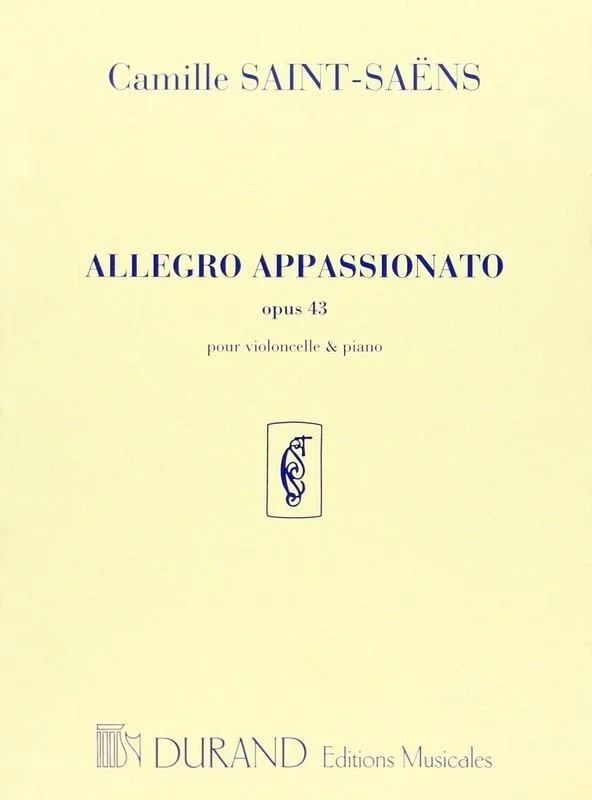 Saint-Saens : Allegro Appassionato for Cello and Piano, Op. 43