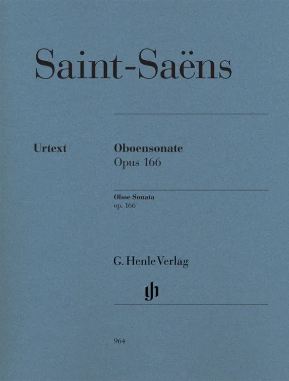 Saint-Saëns: Oboe Sonata op. 166 for Oboe & Piano