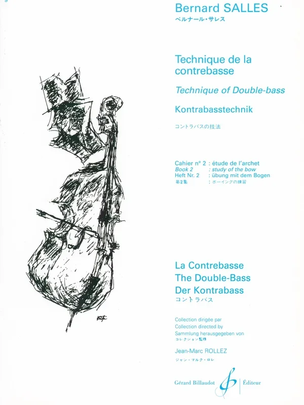 Salles: Technique of the Double Bass – Volume 2 (Etudes for the Bow)