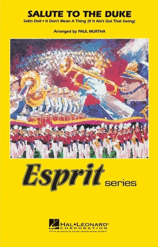 Salute To The Duke Marching Band 3 Score/Parts (Pod) (Music Score/Parts)