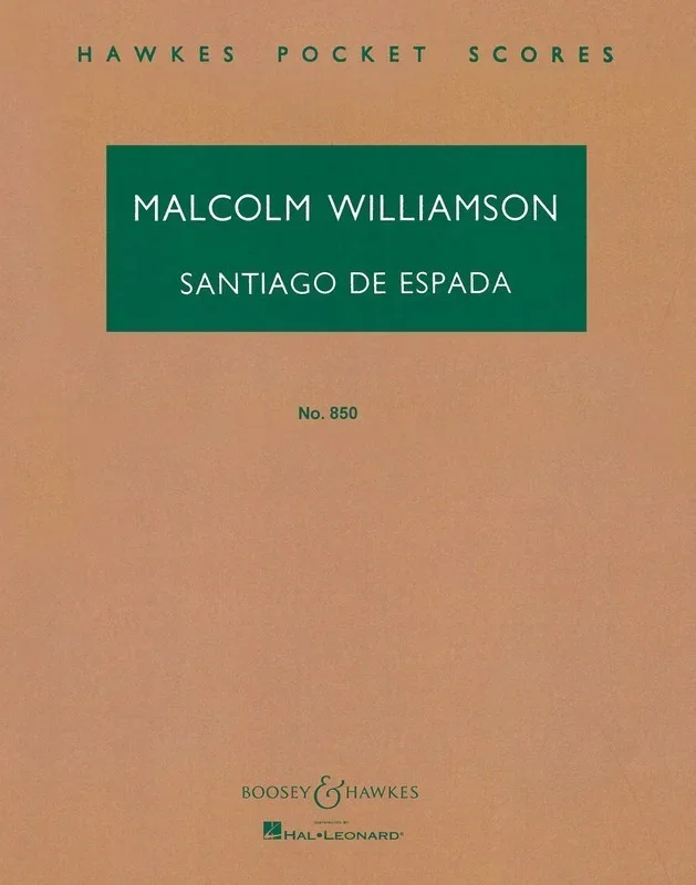 Santiago D Espada Study Score Book