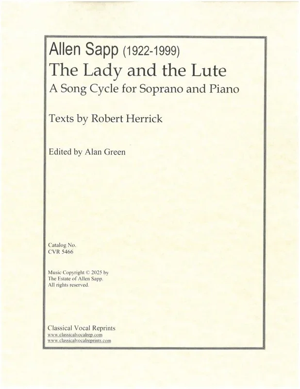 Sapp: The Lady and the Lute
