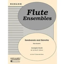 Sarabanda and Gavotta – Flute Quartet