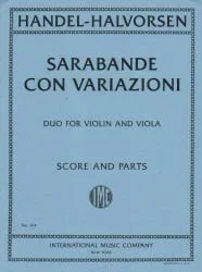 Sarabande con variazioni – Violin and Viola Duet