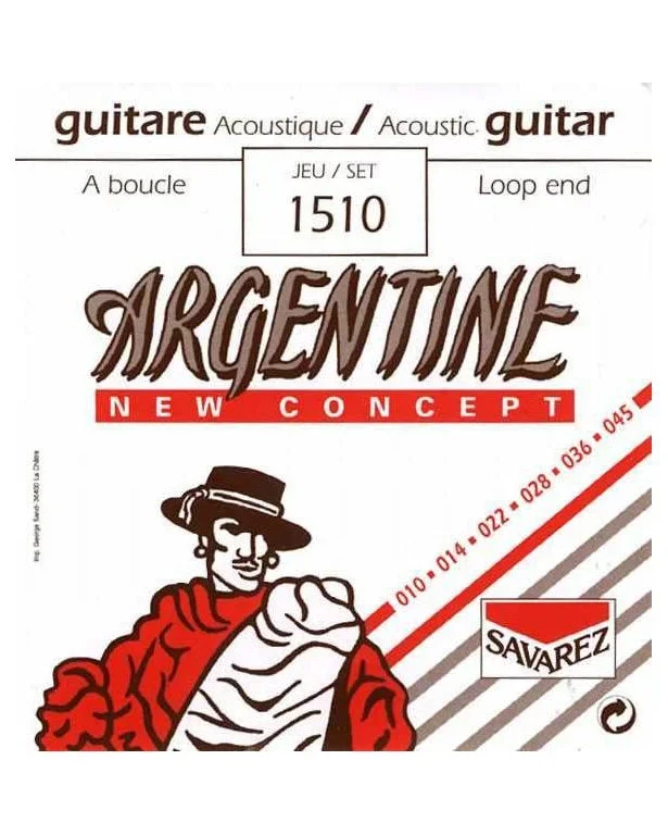 Savarez 1510 Argentine Loop-End Strings, Light Gauge