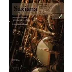 Saxiana – Alto Sax and Piano (Book and CD)