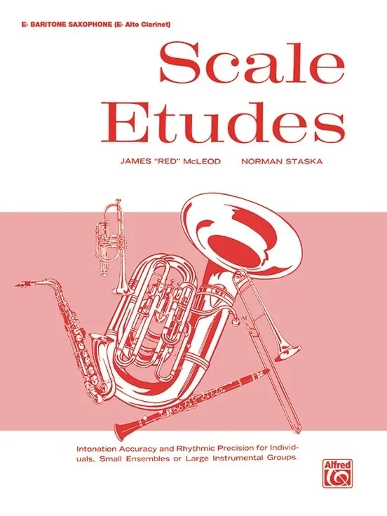Scale Etudes Eb Baritone Sax / Eb Alto Clarinet