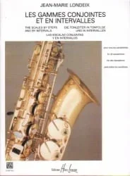 Scales by Steps and by Intervals – Saxophone
