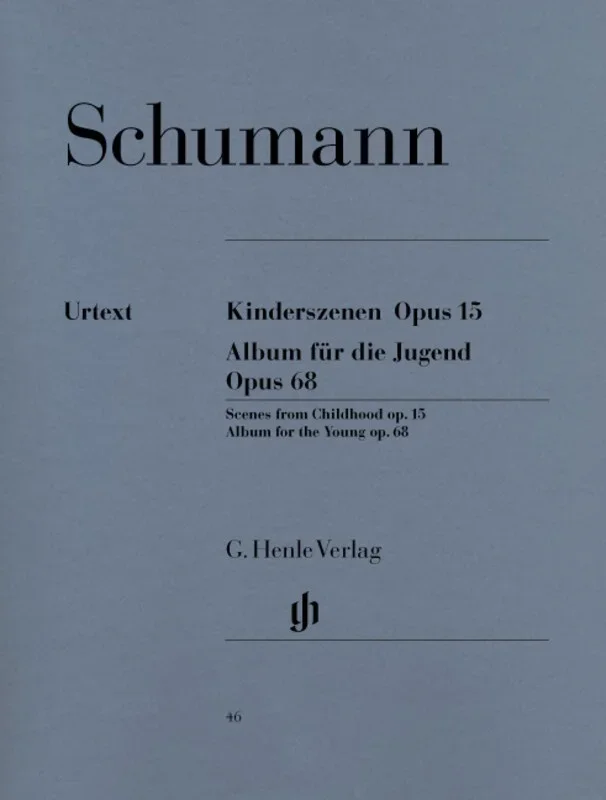 Scenes From Childhood Op 15 Album For Young Op 68 (Softcover Book)