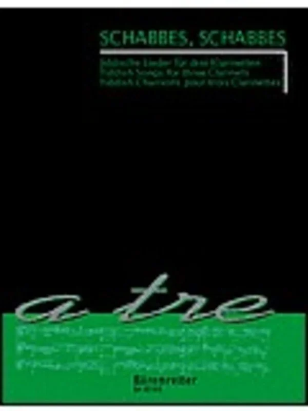 Schabbes Schabbes Yiddish Songs 3Cla