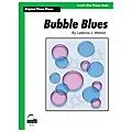 Schaum Bubble Blues Educational Piano Book by Ladonna J. Weston (Level 1) Standard