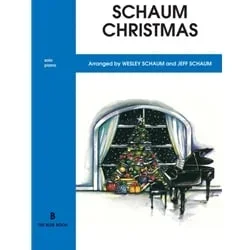 Schaum Christmas Level B: Blue Book – Piano