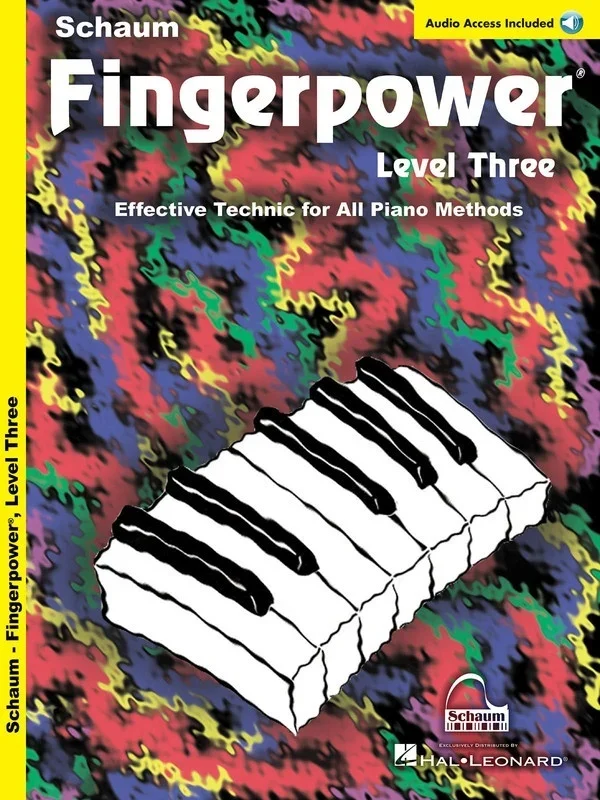 Schaum Fingerpower Level 3 Book/Online Audio (Softcover Book/Online Audio)