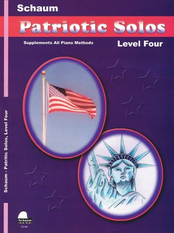 Schaum Patriotic Solos Level 4 (Softcover Book)
