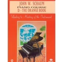 Schaum Piano Course: Level D Orange Book