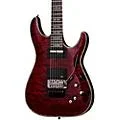 Schecter Guitar Research Hellraiser C-1 With Floyd Rose Sustainiac Electric Guitar Black Cherry