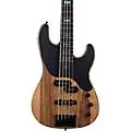 Schecter Guitar Research Model-T 5 Exotic 5-String Black Limba Electric Bass Satin Natural