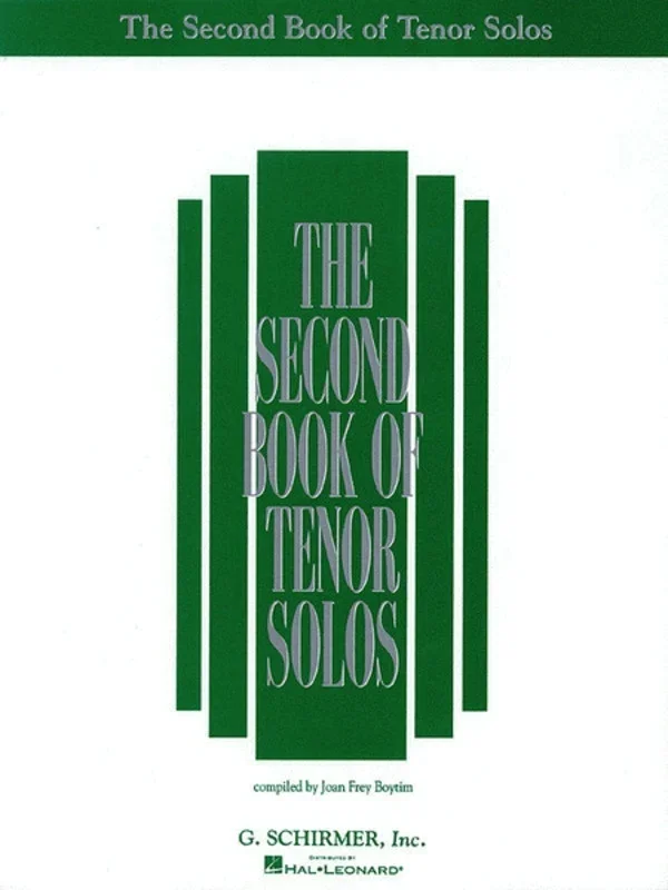 Schirmer – Second Book Of Tenor Solos