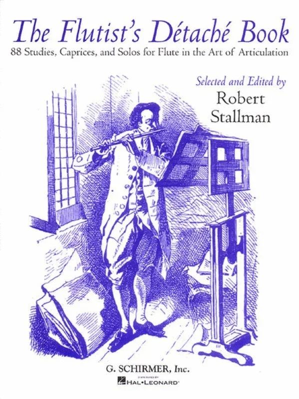 Schirmer – The Flutists Detache Book Ed Stallman