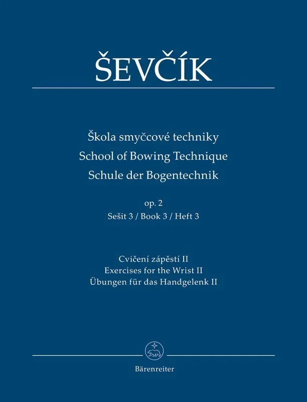 School Of Bowing Technique Op 2 Book 3 (Softcover Book) Book