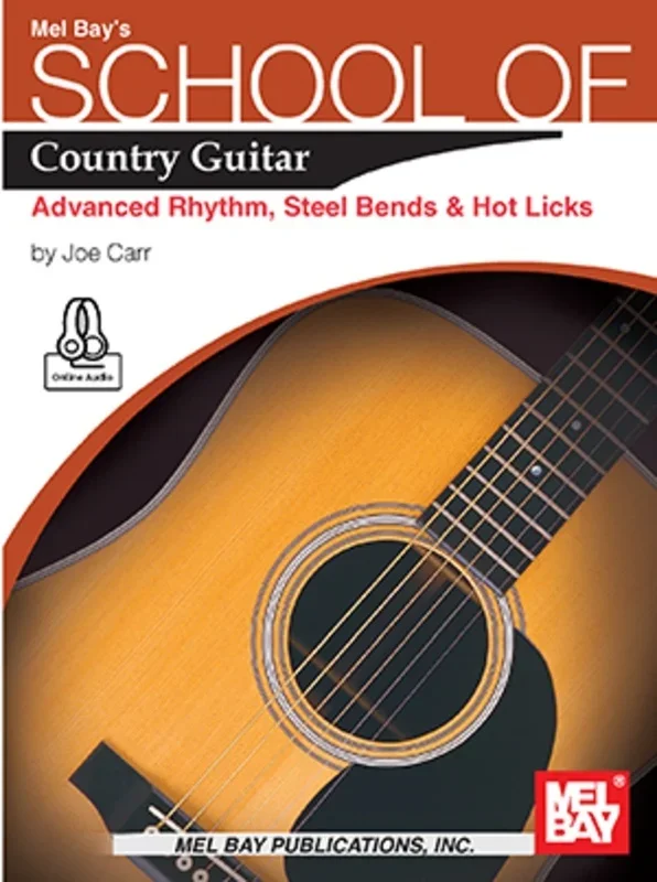 School Of Country Guitar Adv. Rhythm Book/CD Book