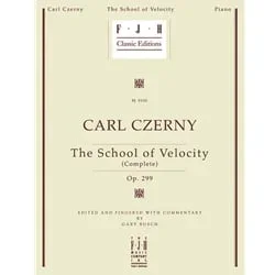 School of Velocity, Op. 299 – Piano