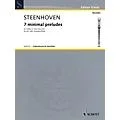 Schott 7 Minimal Preludes (Treble or Tenor Recorder) Woodwind Solo Series Standard