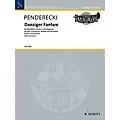 Schott Danziger Fanfare Brass Ensemble Series by Krzysztof Penderecki Standard
