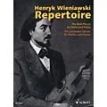 Schott Henryk Wieniawski Repertoire – The Best Pieces for Violin and Piano String Series Softcover Standard