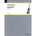 Schott Miniatures (Viola and Piano) Schott Series Softcover Composed by Huw Watkins Standard