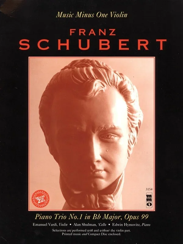 Schubert – Piano Trio Op 99 Violin Book/2CD (Softcover Book/CD)