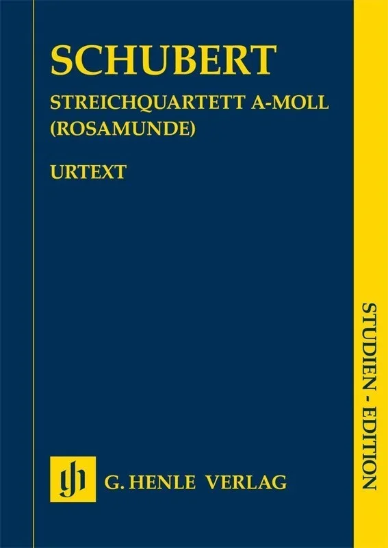 Schubert – String Quartet A Min Rosamunde Study Score Book