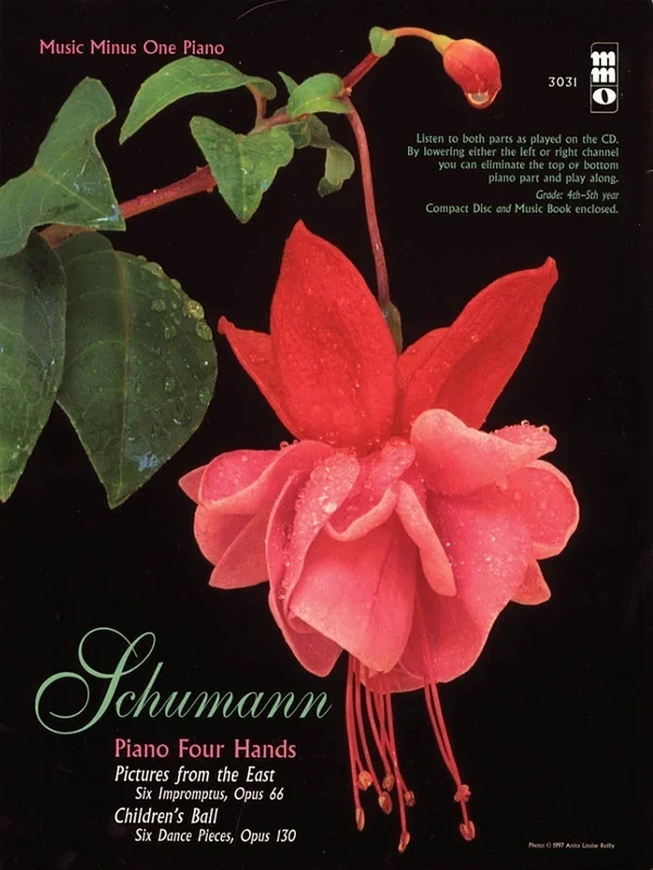 Schumann – Pictures From East and Childrens Ball 1P4H Book/CD (Softcover Book/CD)